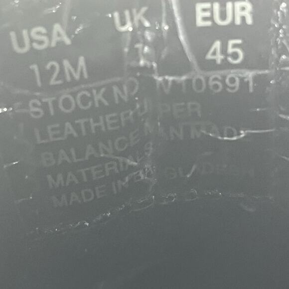 Wolverine Men's Floorhand Waterproof Black Leather Work Boots Size 12 M - Picture 5 of 8